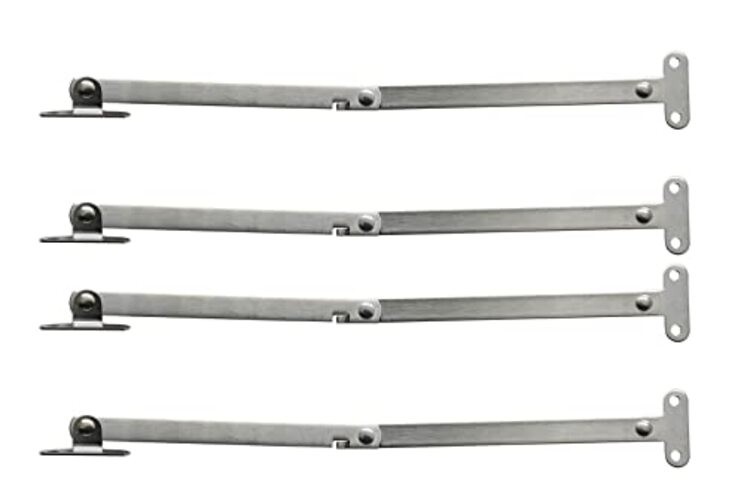 Jiozermi Packs Lid Support Hinge, 180 Degree Rotatable Hinge, 201 Stainless 4