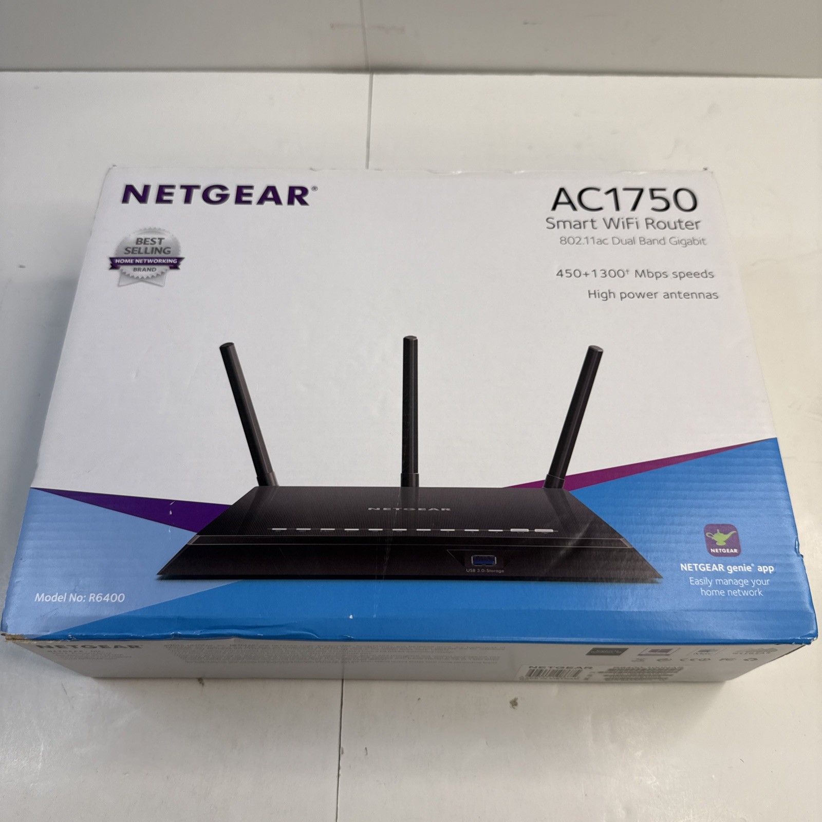Netgear R6400 AC1750 Dual-Band Gigabit WiFi Router
