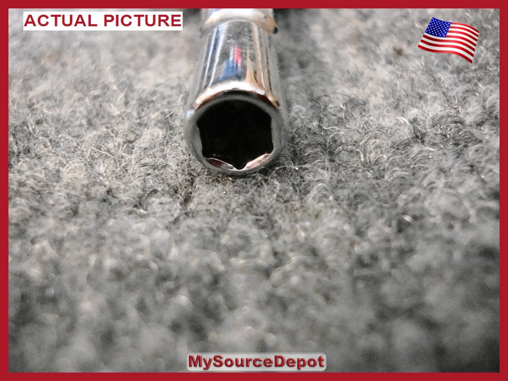 1/4",DEEP SOCKET / 6 POINT, 1/4" DRIVE