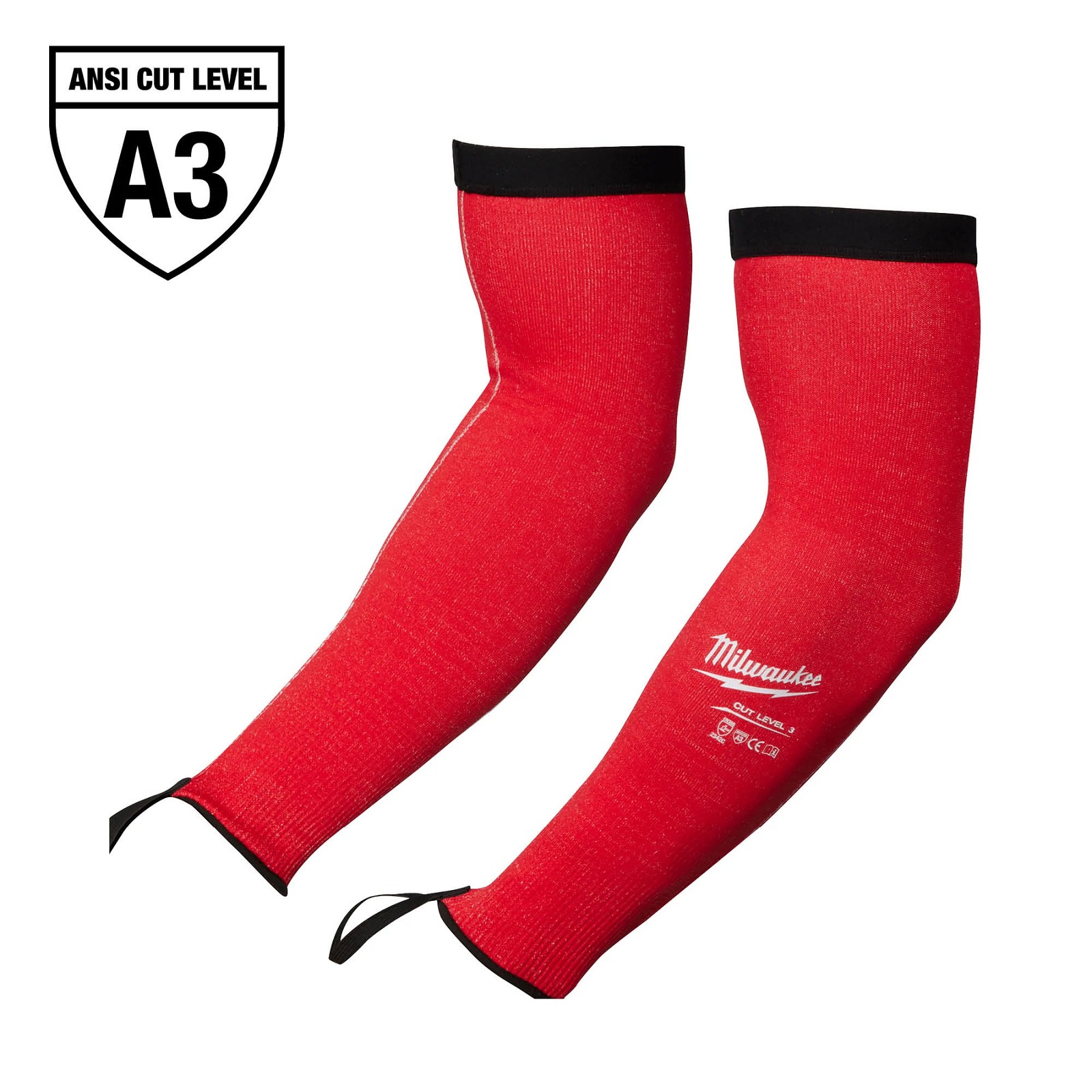 Milwaukee Tool 48-73-9030 Cut Level 3 Protective Sleeves - 16"