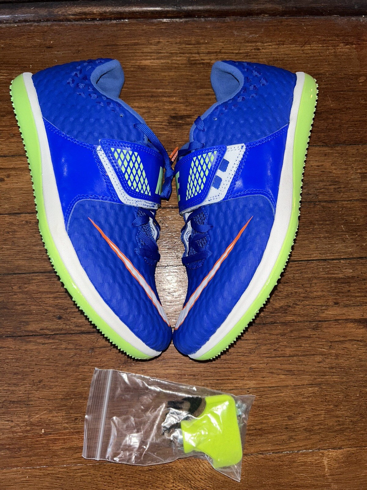 NIKE ZOOM UNISEX HIGH JUMP ELITE TRACK AND FIELD SHOES SIZE MENS 8, WOMENS 9.5