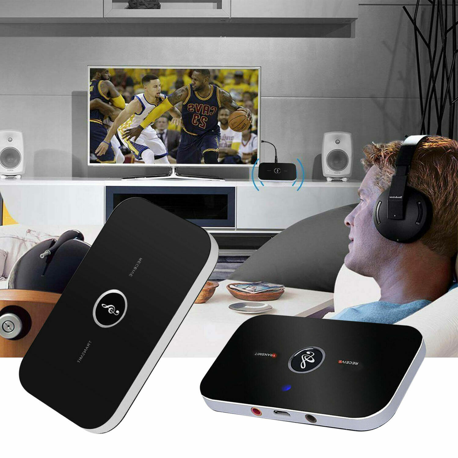 New Bluetooth transmitter and receiver wireless adapter for home stereo/speaker