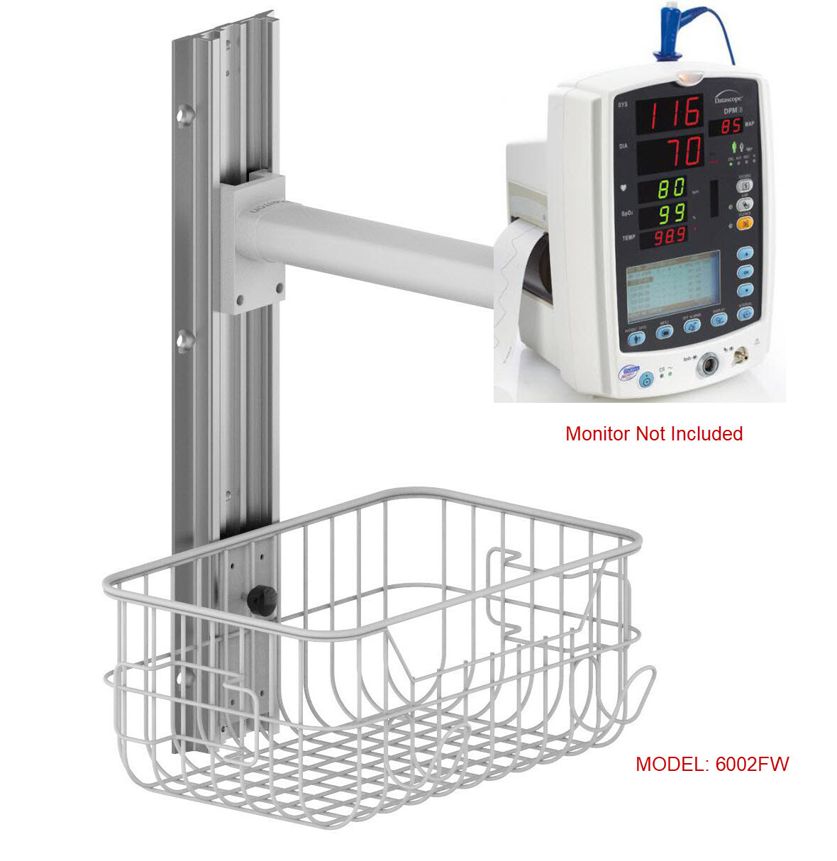 WALL MOUNT FOR MIndray VS-800 (DMP3) MONITOR , 4 CONFIGURATIONS TO CHOOSE