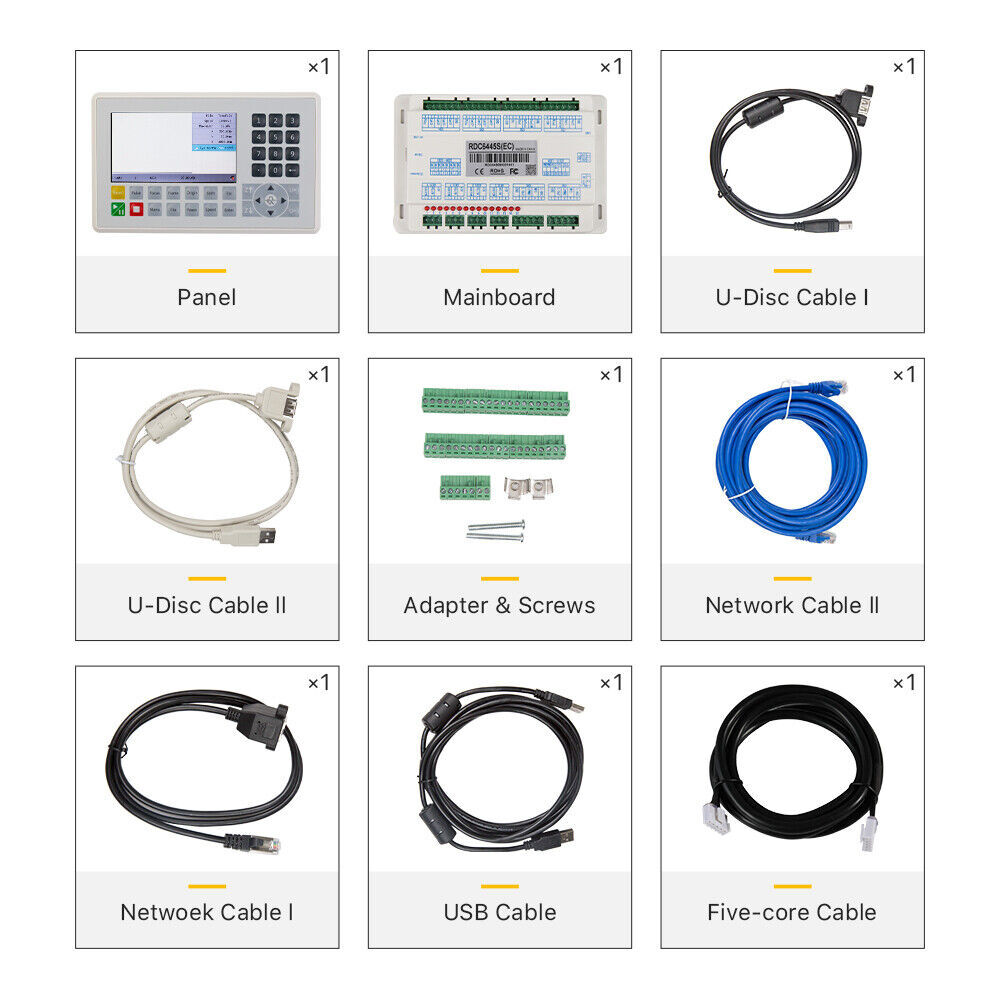 CO2 Laser DSP Controller Ruida RDC6445S for Laser Engraver Cutter