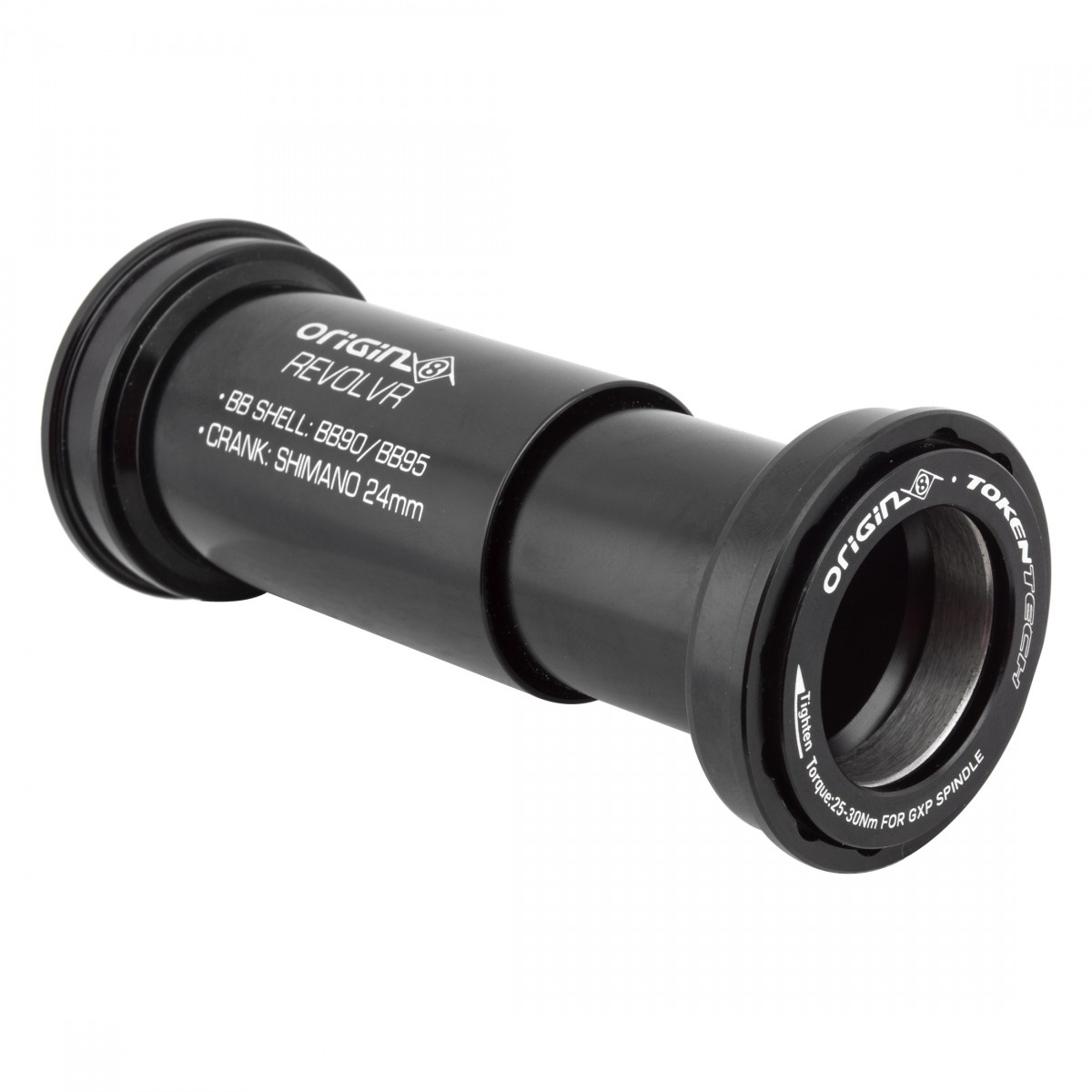 Origin8 Revolvr Thread-Together BB90/95 Bottom Bracket for HTII 24mm & SRAM GXP