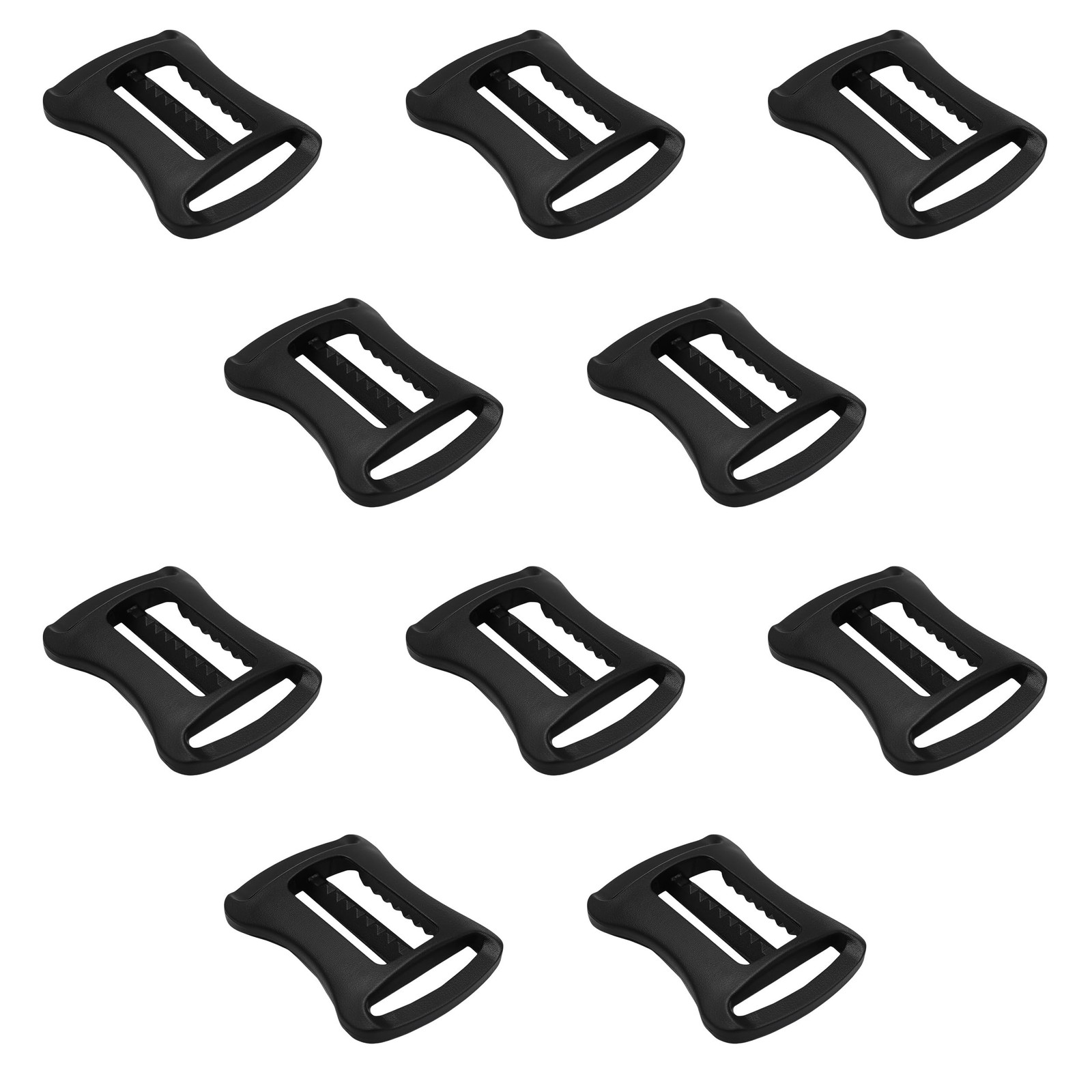 Strapworks 1 Inch Plastic Sternum Buckle Strap Adjusters - Use to Make Backpa...