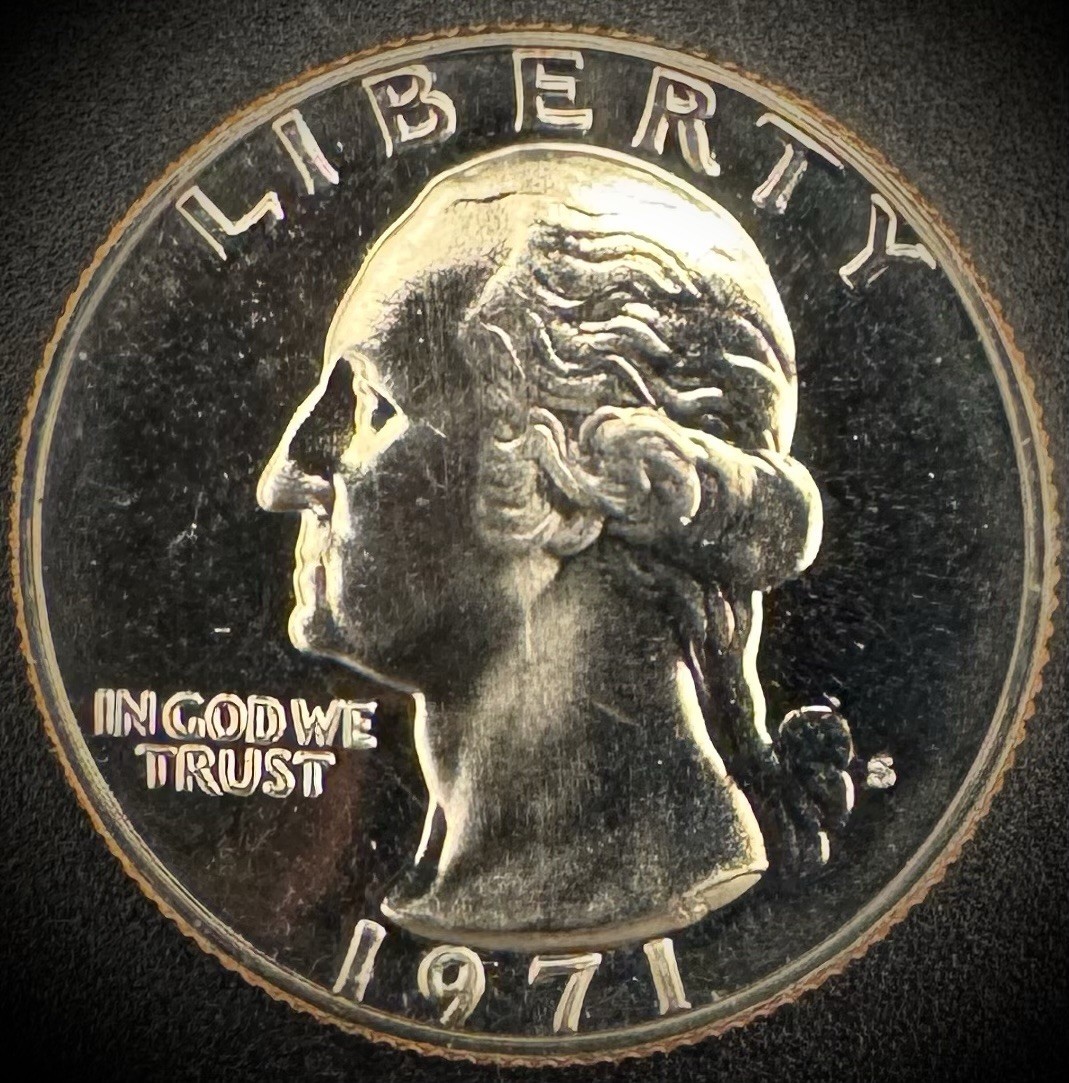 1971-S Washington Quarter PROOF Clad Coin