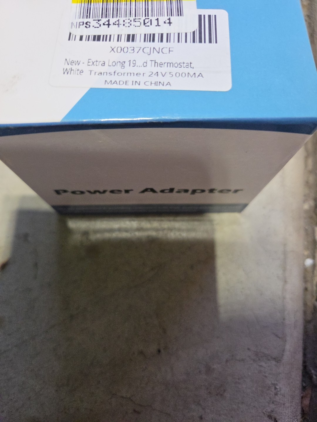 (QTY 2) 24V 500MA THERMOSTAT WHITE TRANSFORMER EXTRA LONG