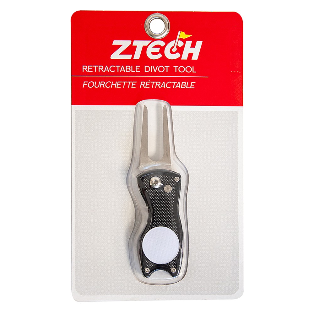 NEW ZTech Metal Divot Tool w/ Magnetic Ball Marker