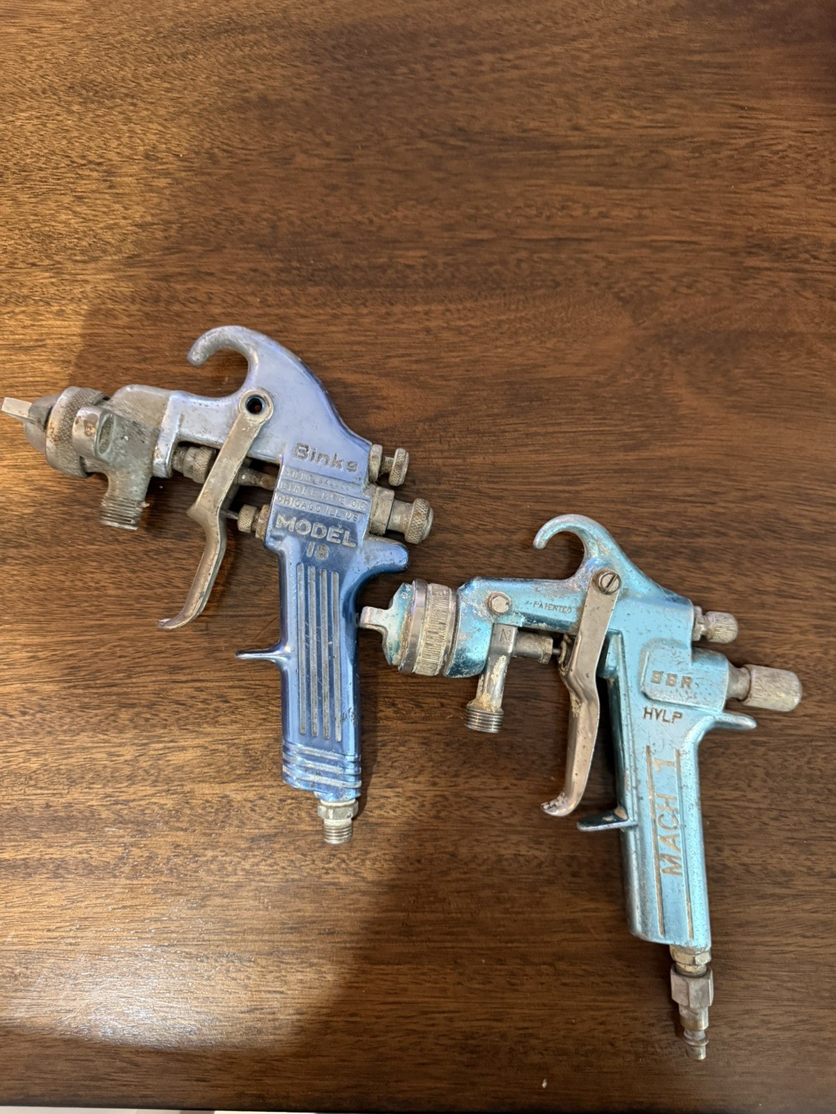 Binks Model 18 Spray Gun and Binks Mach 1 HVLP Paint Spray Gun - MACH 1 SL
