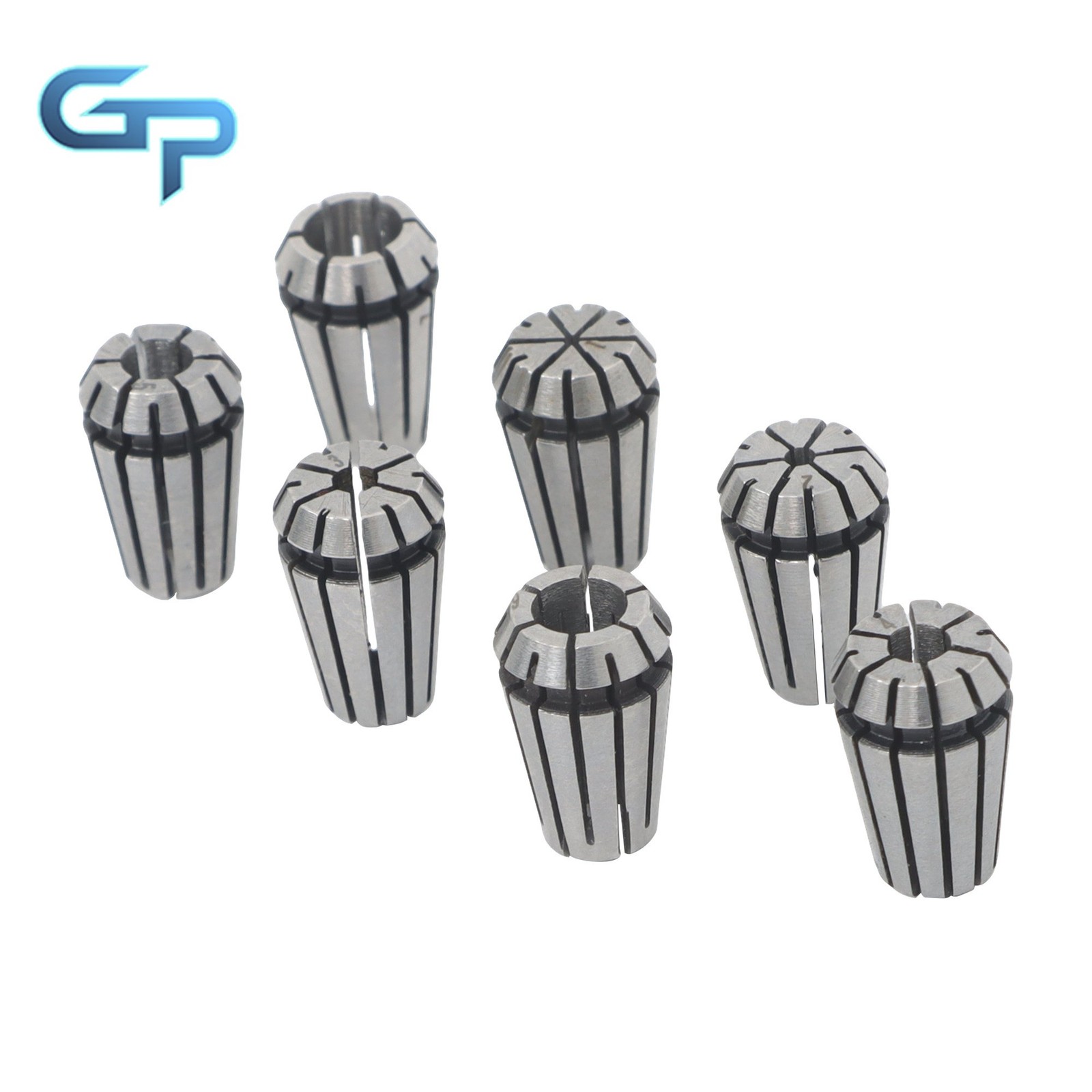 Precision ER11 Spring Collets 7 Pack 1-7mm for Lathe and Milling