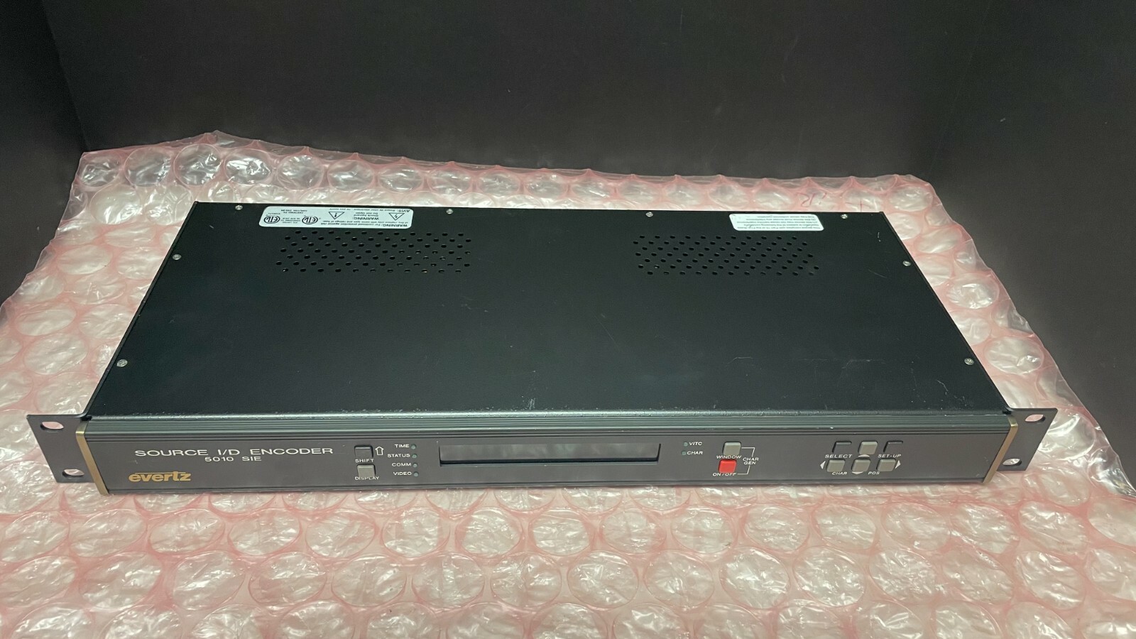 EVERTZ 5010-SIE ENCODER WITH AC POWER CORD