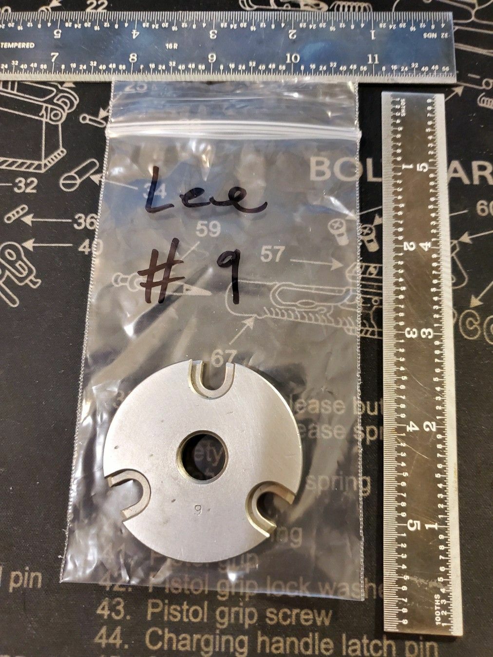 Lee Pro 1000 Progressive Press Shellplate #9 41 MAG