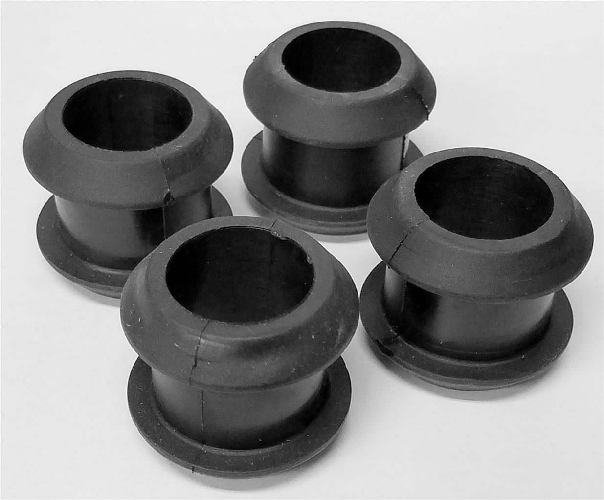 Replacement Rubber Bushing for Coil Over Shocks Suspension 2 Pair 4 Pieces
