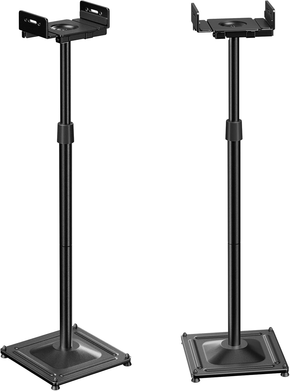 Universal Speaker Stands for Surround Sound -Height Adjustable