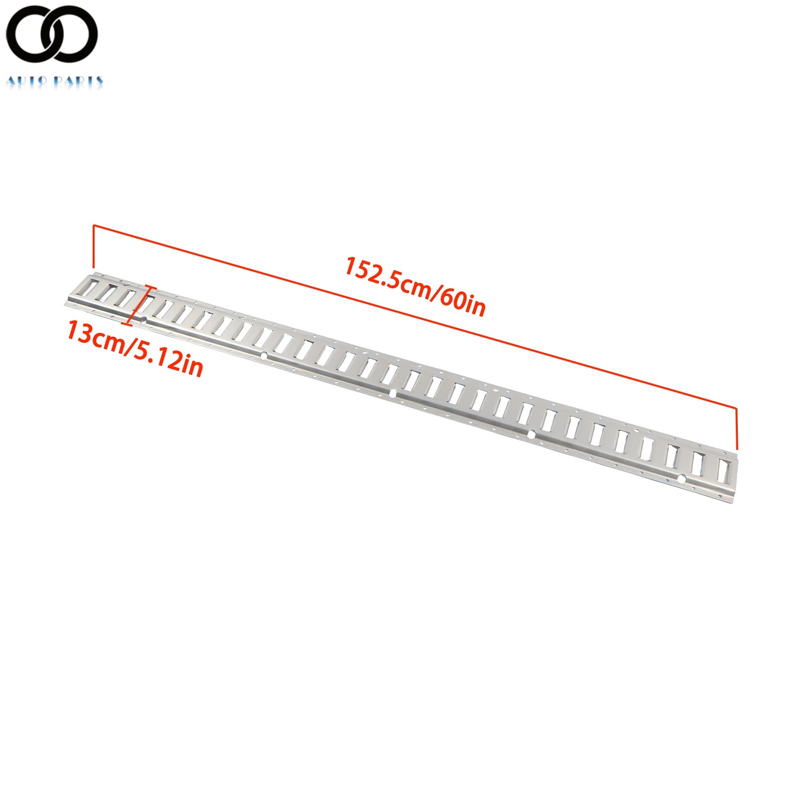6 Pack 5' Horizontal E Track Tie Down Rail Kit Galvanized Steel Secure Cargo New