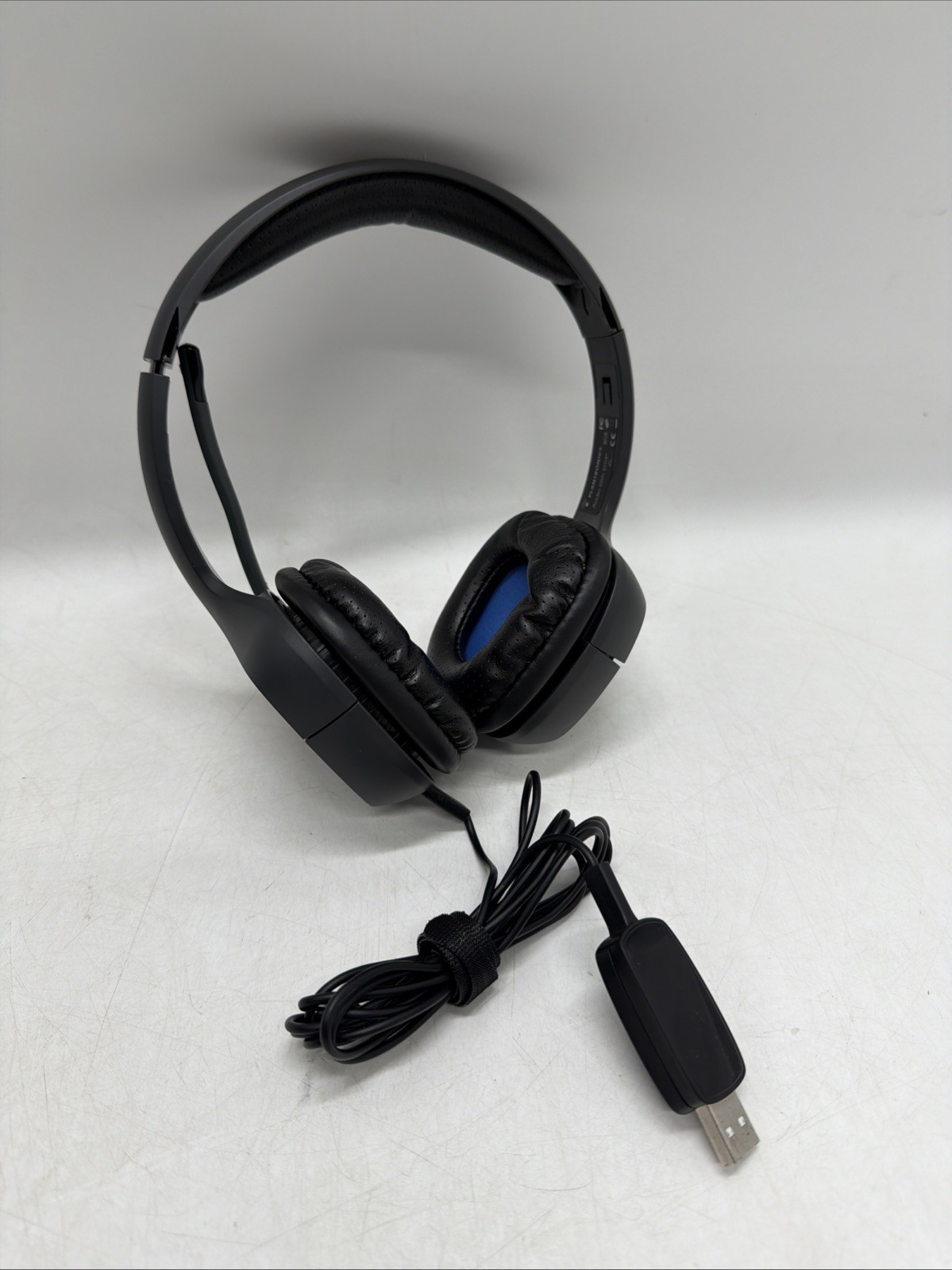 Plantronics Audio 655 DSP Black Headband Headset Used