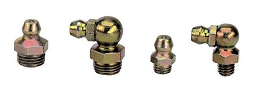 648785 8 pc Assorted Grease Fittings 6 & 10 mm