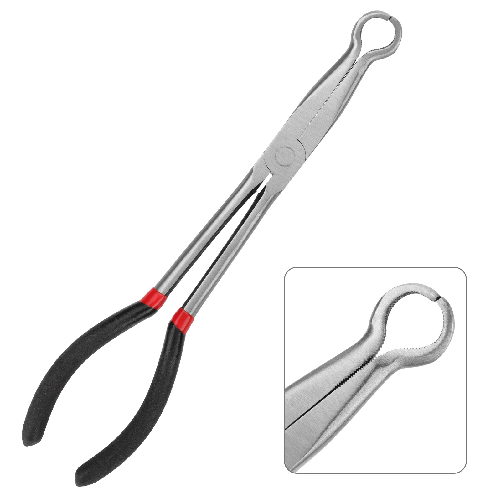 Ergonomic Electrical Disconnect Hose Clamp Pliers Long Spark Plug Removal Tool