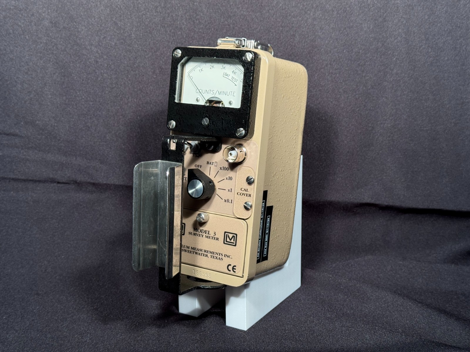 MINT Ludlum Model 3 Radiation Detector + 44-9 αβγ GM Probe, Hard case, 2026 Cal!