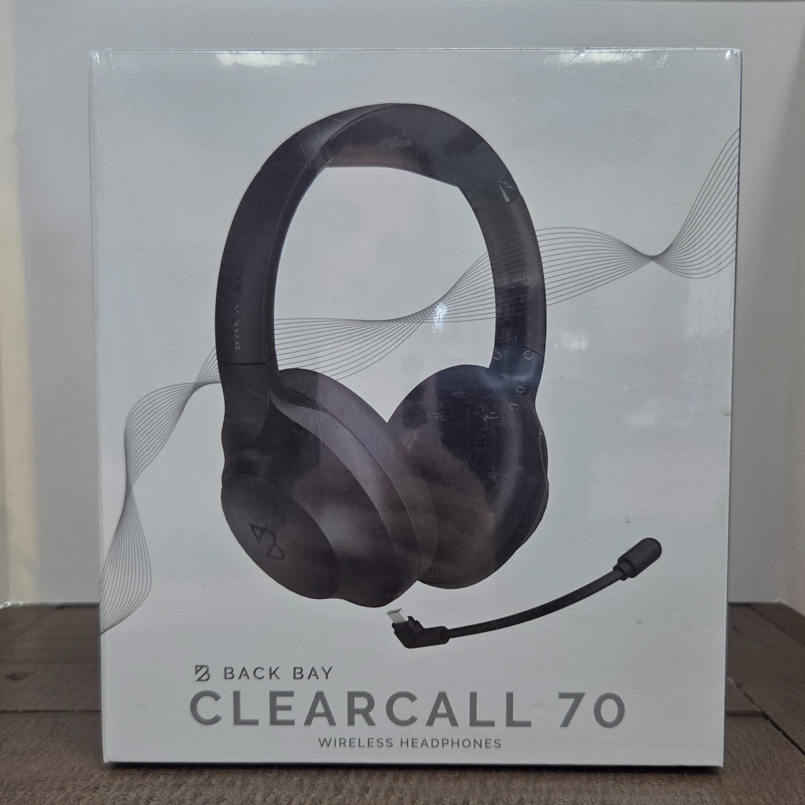 ClearCall 70 - Bluetooth Headphones with Microphone + Removable Boom Mic Headset