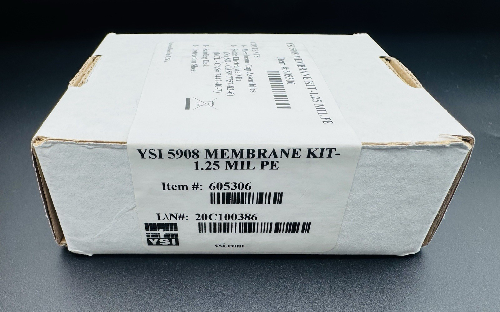 YSI DO Cap Membrane Kit for Polarographic Sensor 5908