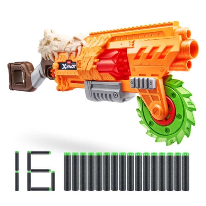XSHOT Insanity Doomsday (16 Darts), Outdoor Blaster Outdoor Toys by ZURU,Ages 8+