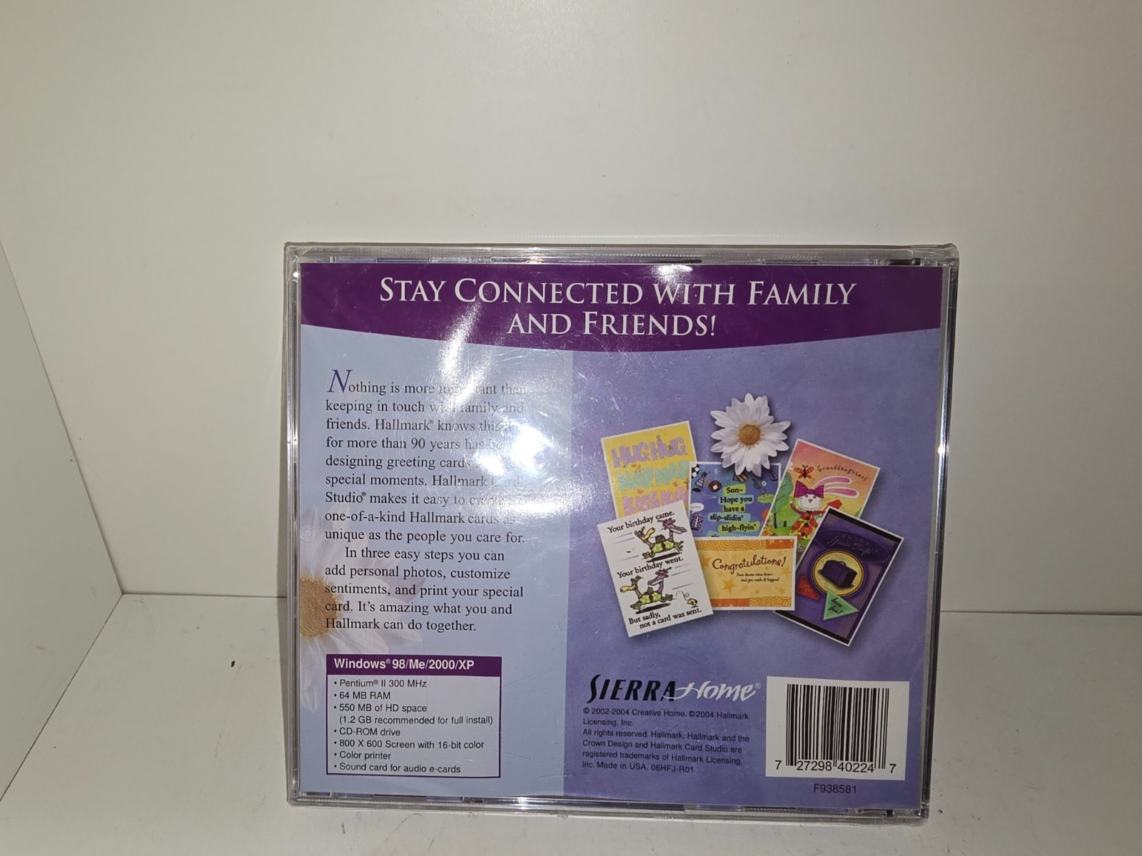 Hallmark Card Studio 2004 - NEW