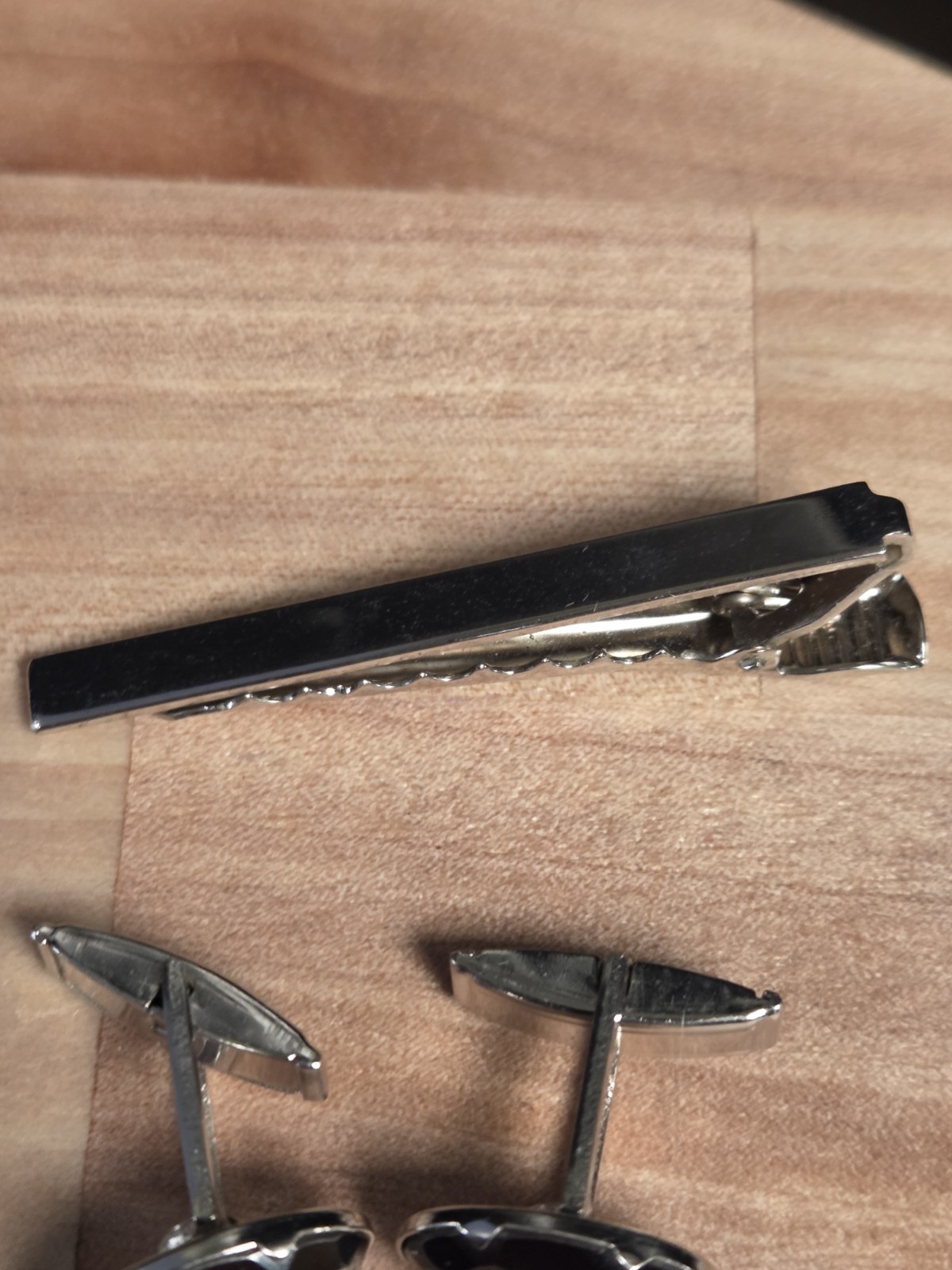 Men's Lot Accessory Set Cufflinks Tie Clip Etc