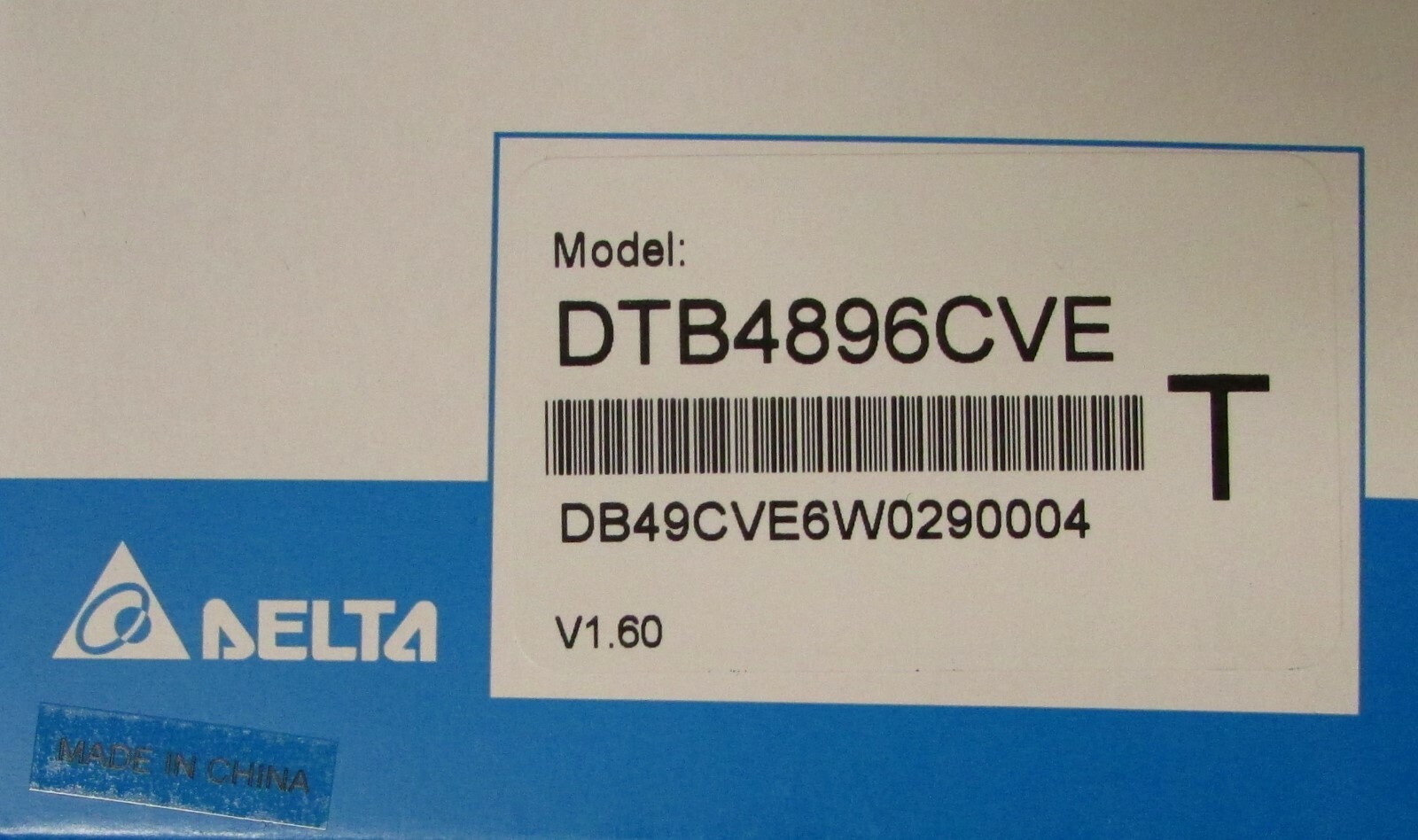 Delta DTB4896CVE 100-240V Temperature Controller