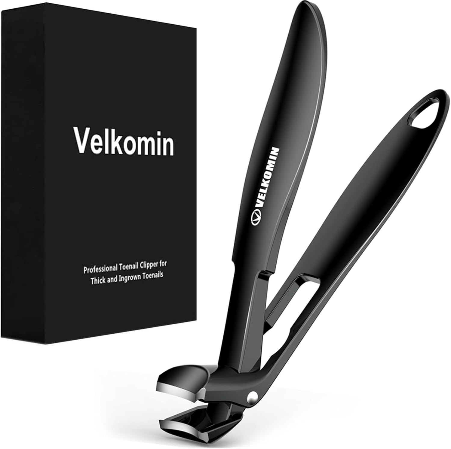 Long Handle Toenail Clippers for Seniors – Sharp Angled Head Thick Nails
