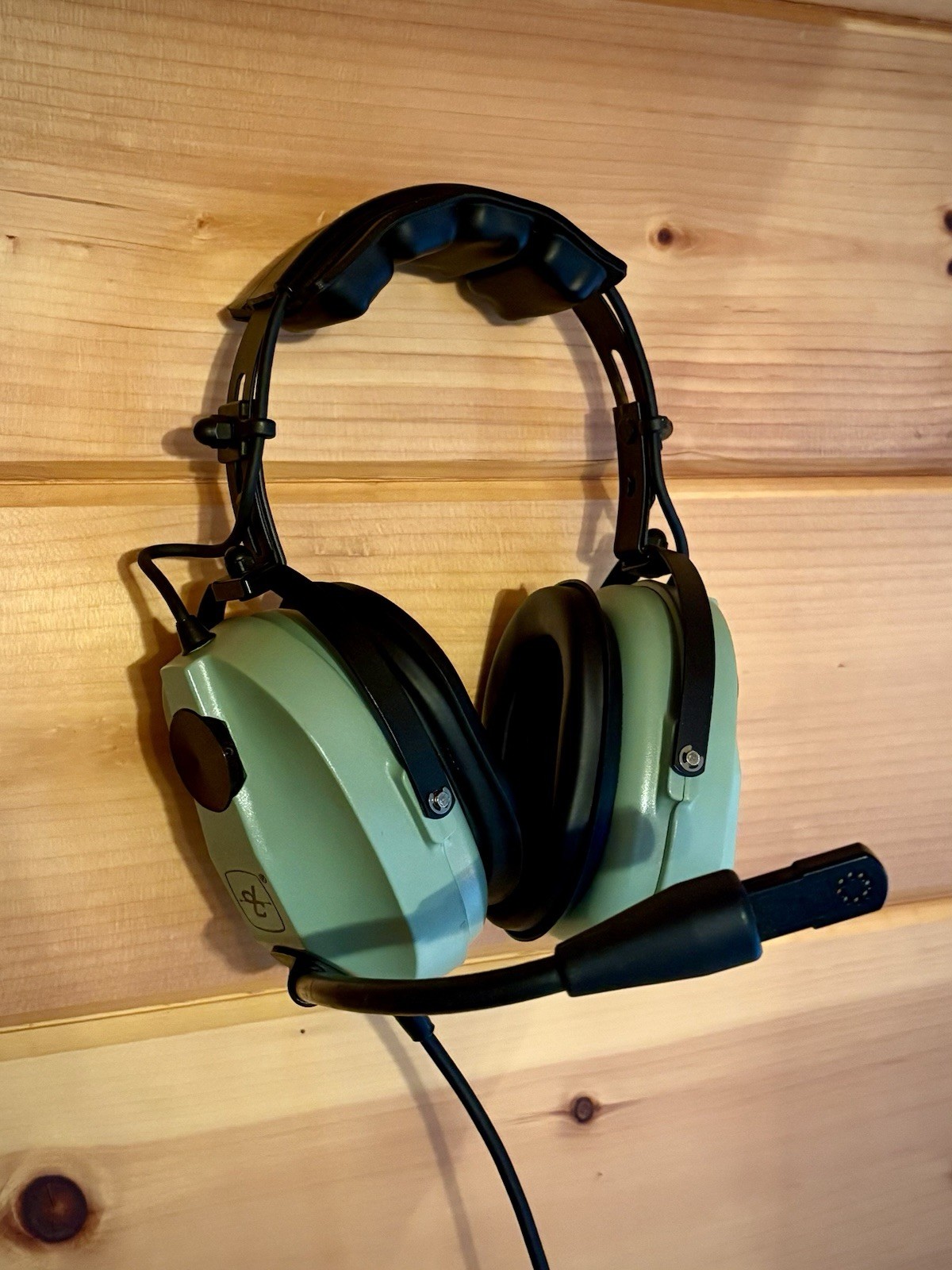 David Clark H10-80 Aviation Duel Plug Headset w/ Mic