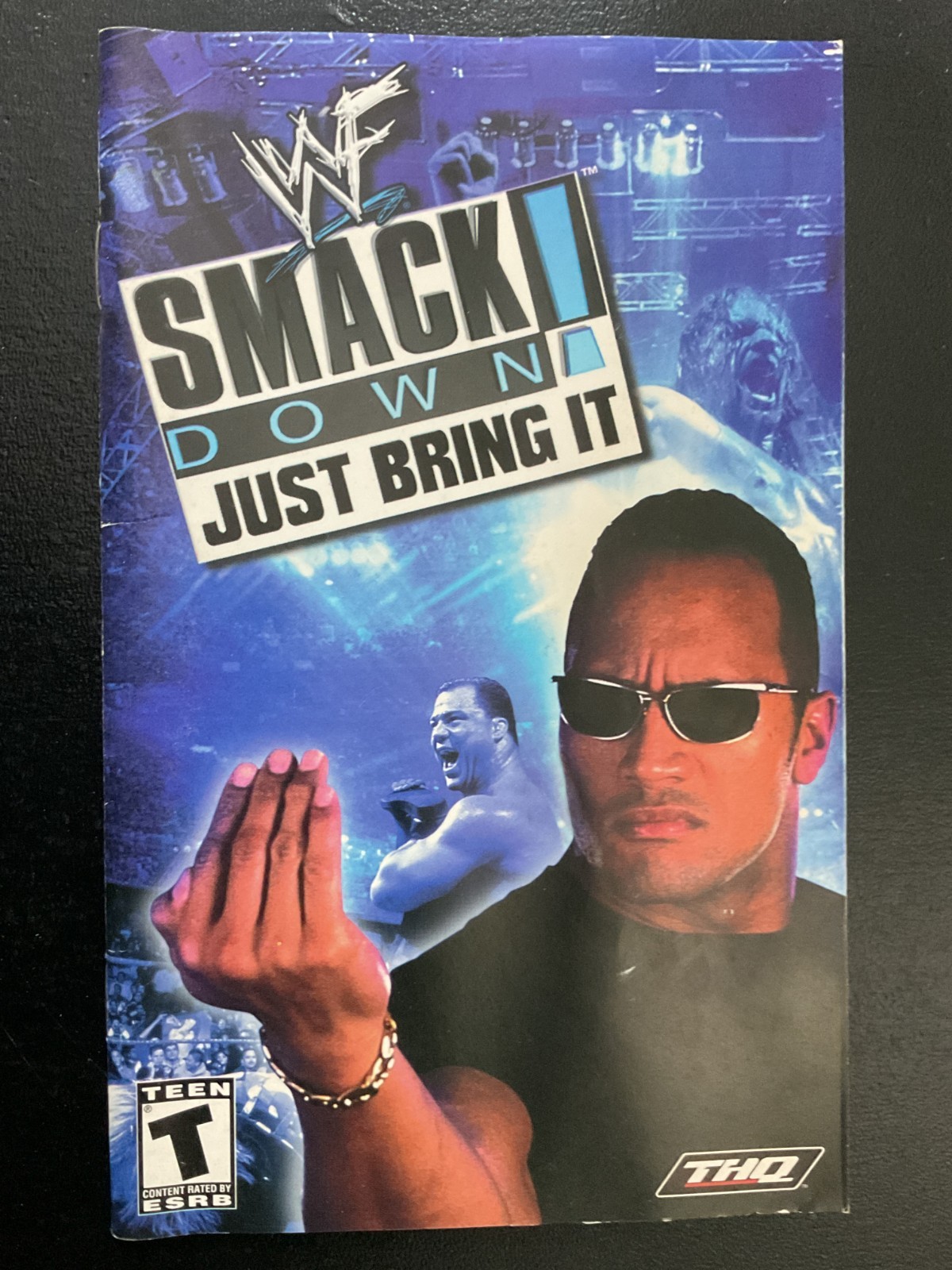 WWF Smackdown! Just Bring It! PS2 PlayStation 2 Instruction Manual Only