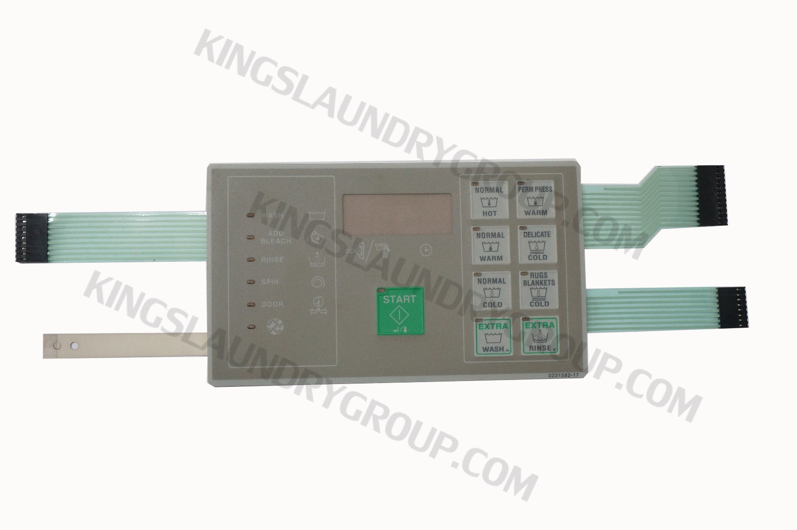 Washer KEYPAD. For Huebsch Part # F0231582-17P