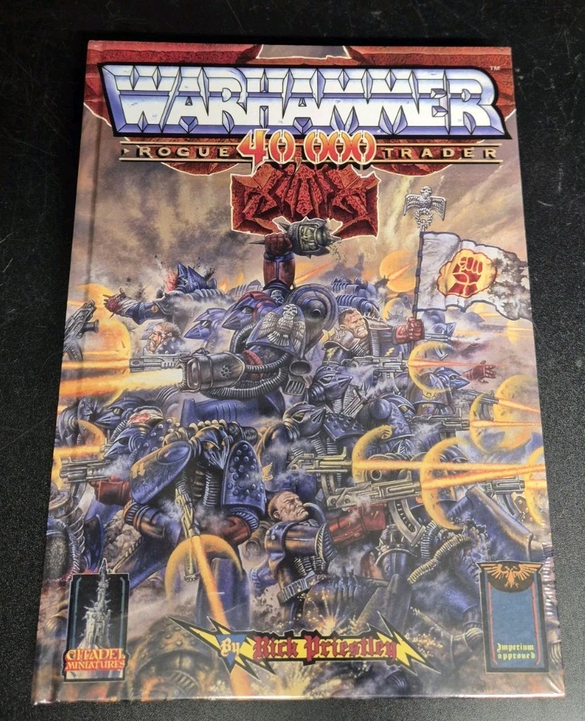 Rouge Trader - New & Sealed Hardback Book Rick Priestley - Warhammer 40k