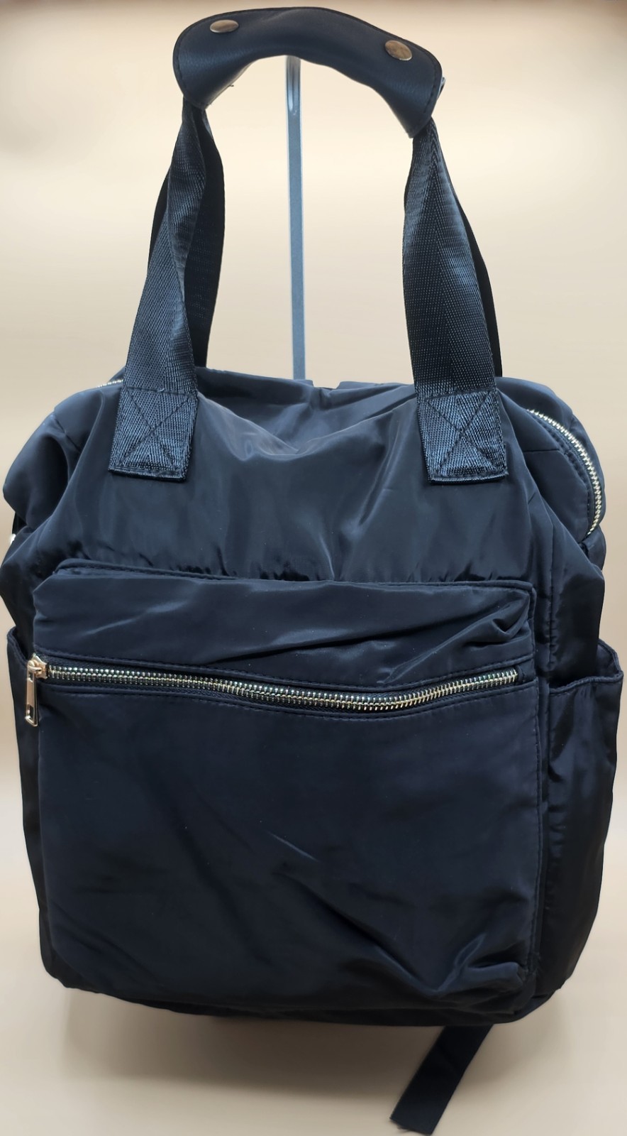 Unbranded/Generic Black Nylon Backpack