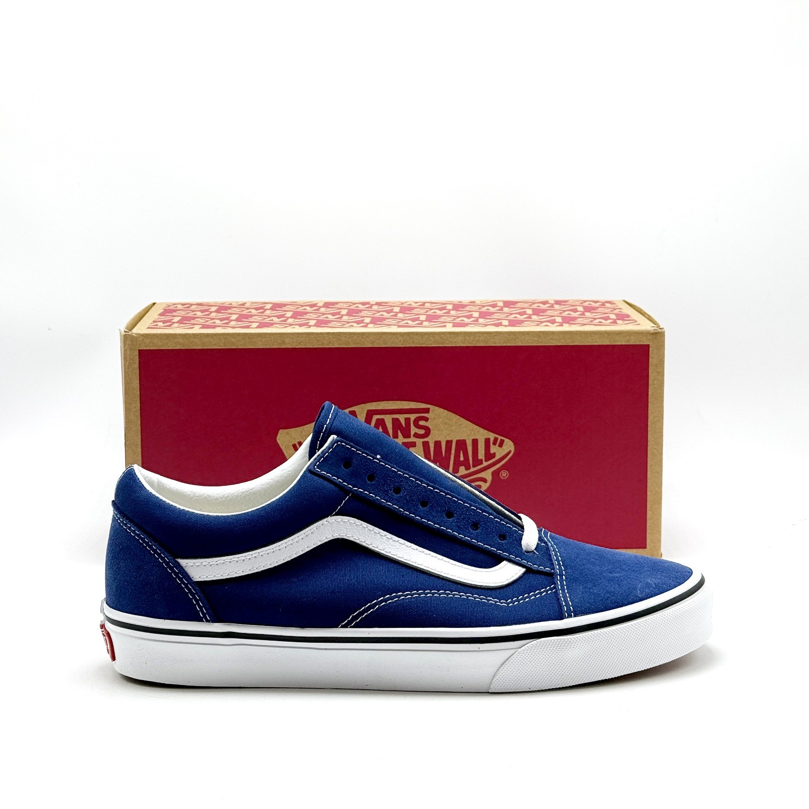 *NEW* Unisex VANS OLD SKOOL Skate Shoes BLUE (VN000D7ZFOB) 👍