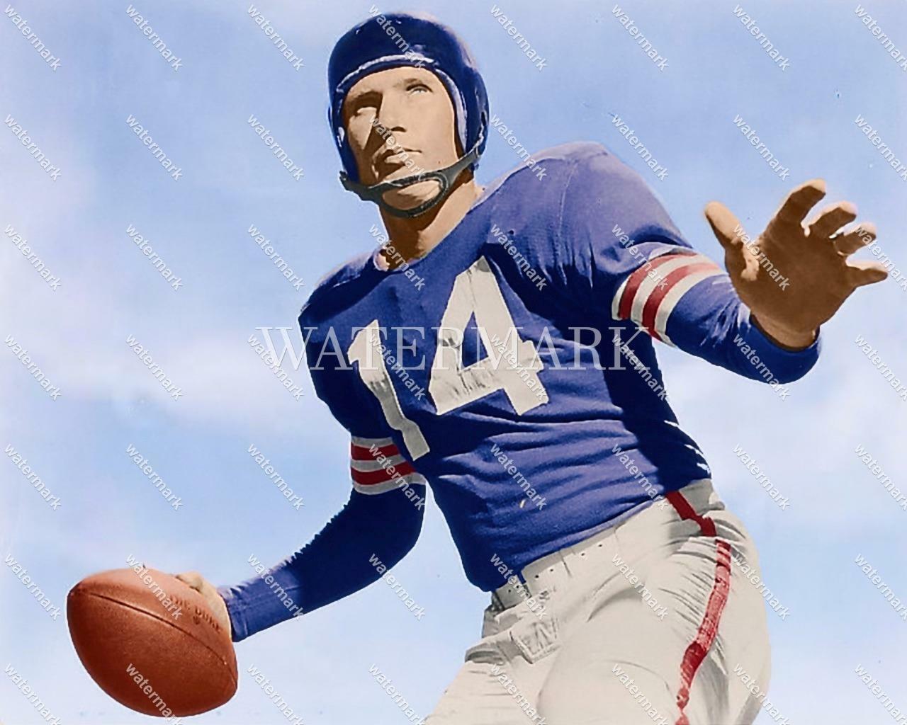 RX668 Y A Tittle New York Giants 8x10 11x14 16x20 Colorized Photo