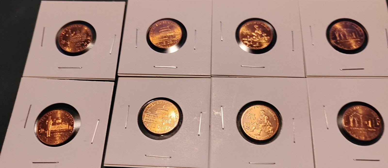 2009 Lincoln Bicentennial Pennies set P & D