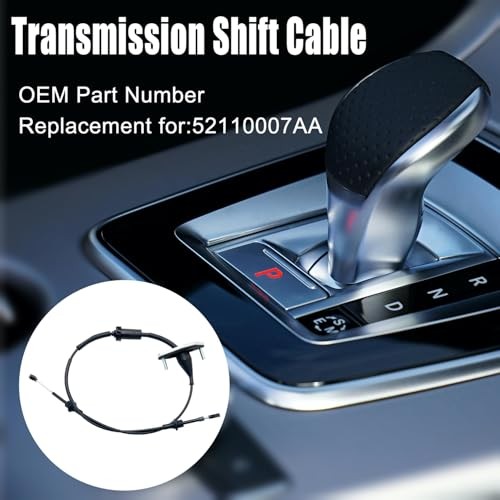 52110007AA Gear Selector Cable Compatible with Dodge Dakota 1997-2000, Dodge