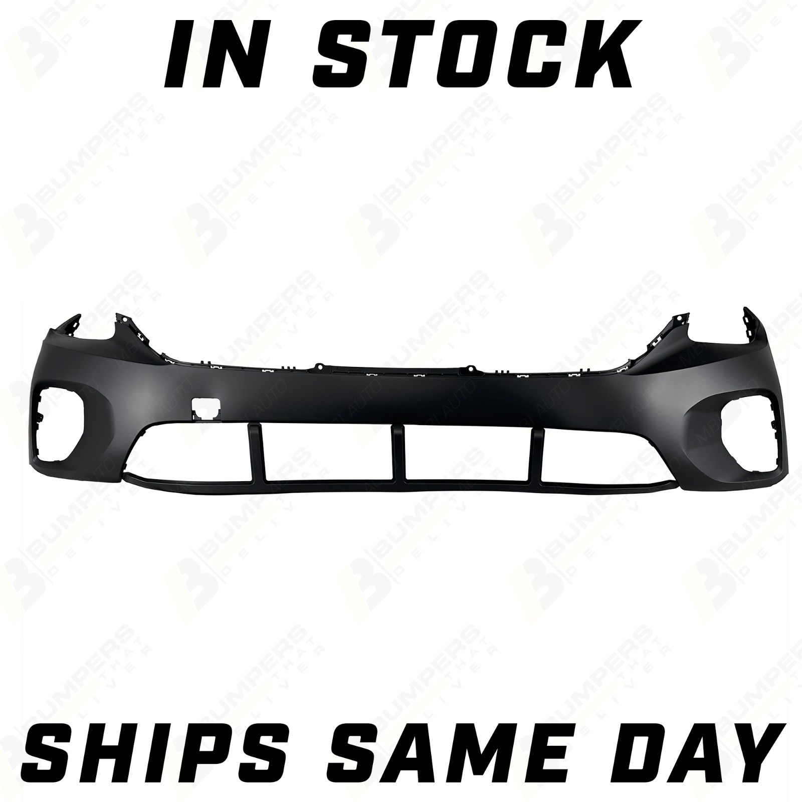 NEW Primered - Front Upper Bumper Cover Fascia for 2024 2025 2026 Kia Seltos