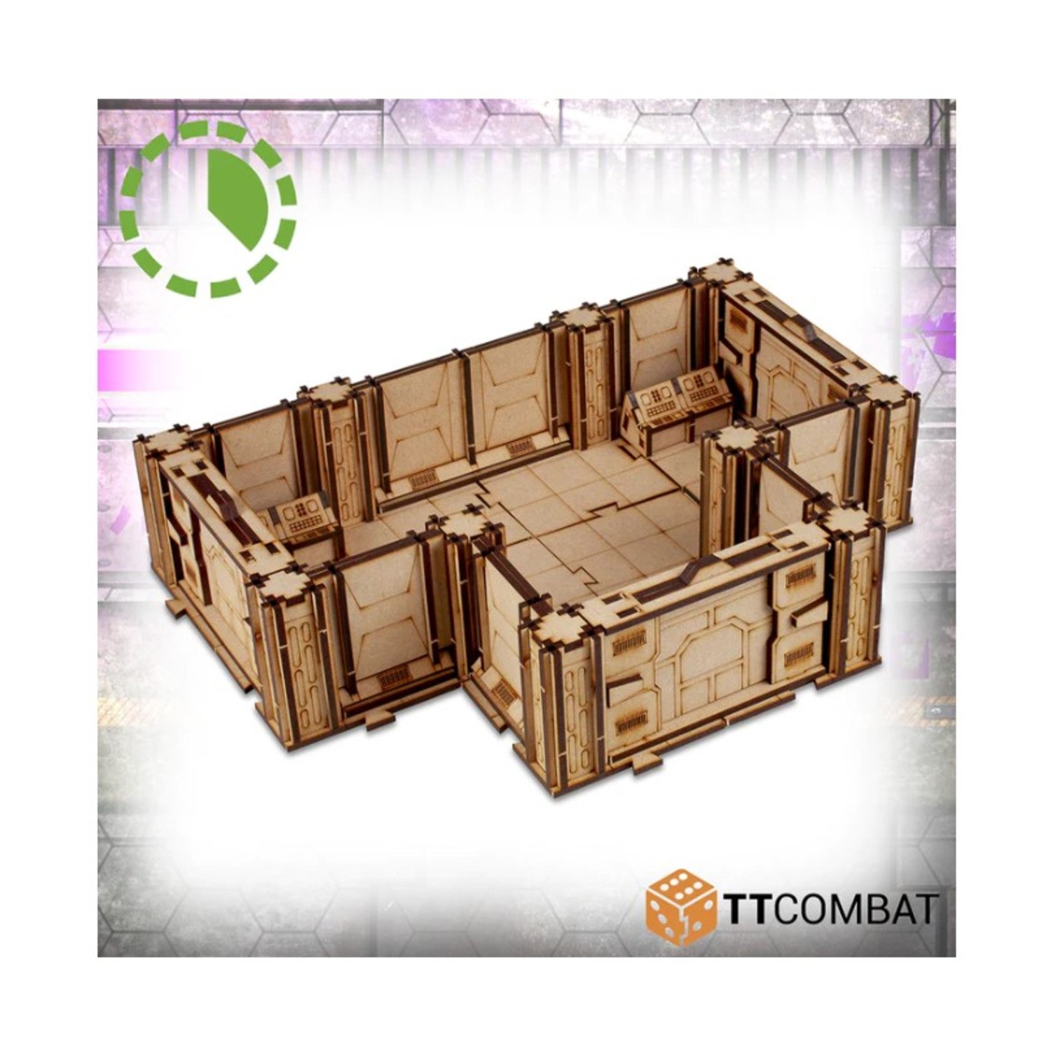 TT Combat Terrain 32mm Starship Hallway Pack SW (New)