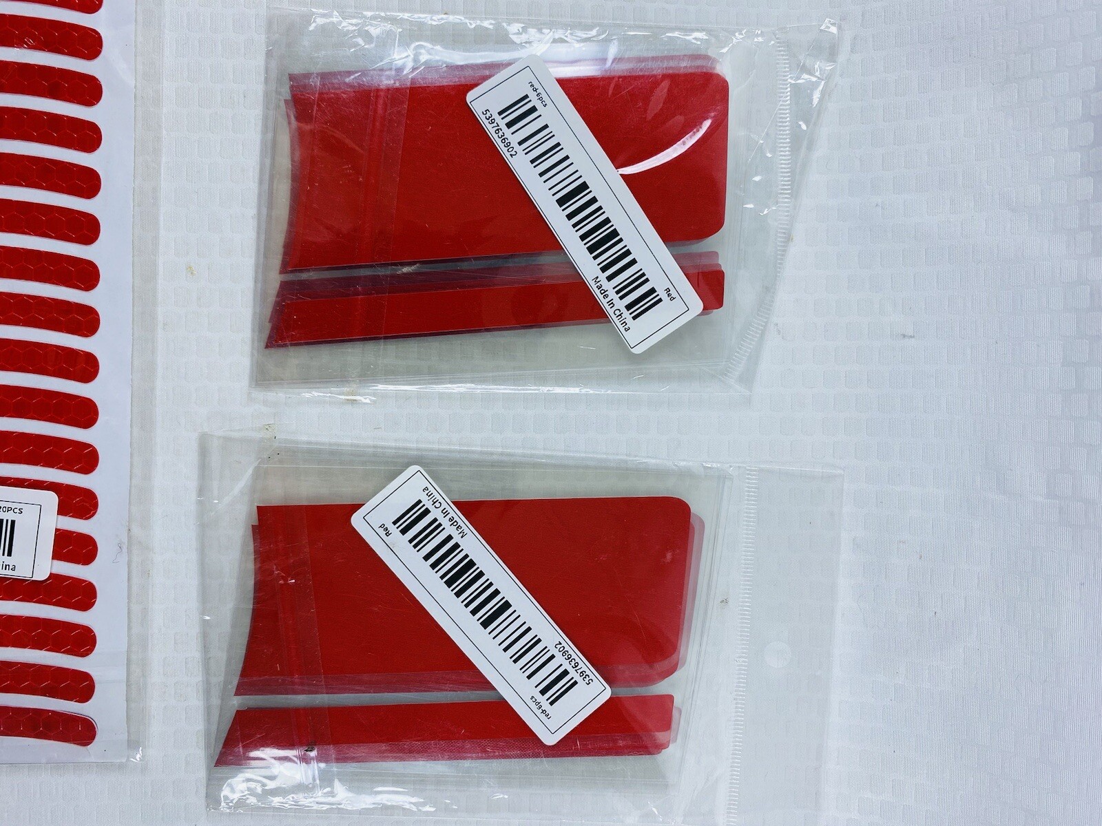 Lot of RC Body Graphics - Kit - Decal Stickers 1:8 Diamond Red