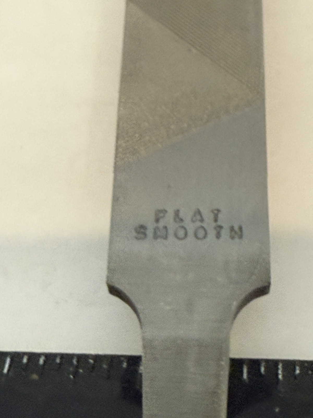 New Nicholson 6” Flat Smooth File, 03533N Double Cut, American Pattern