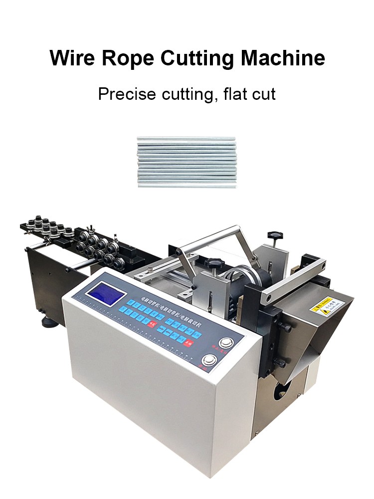 Fully Automatic Wire Rope Cutting Machine and Metal Cutting Machine Equipment .