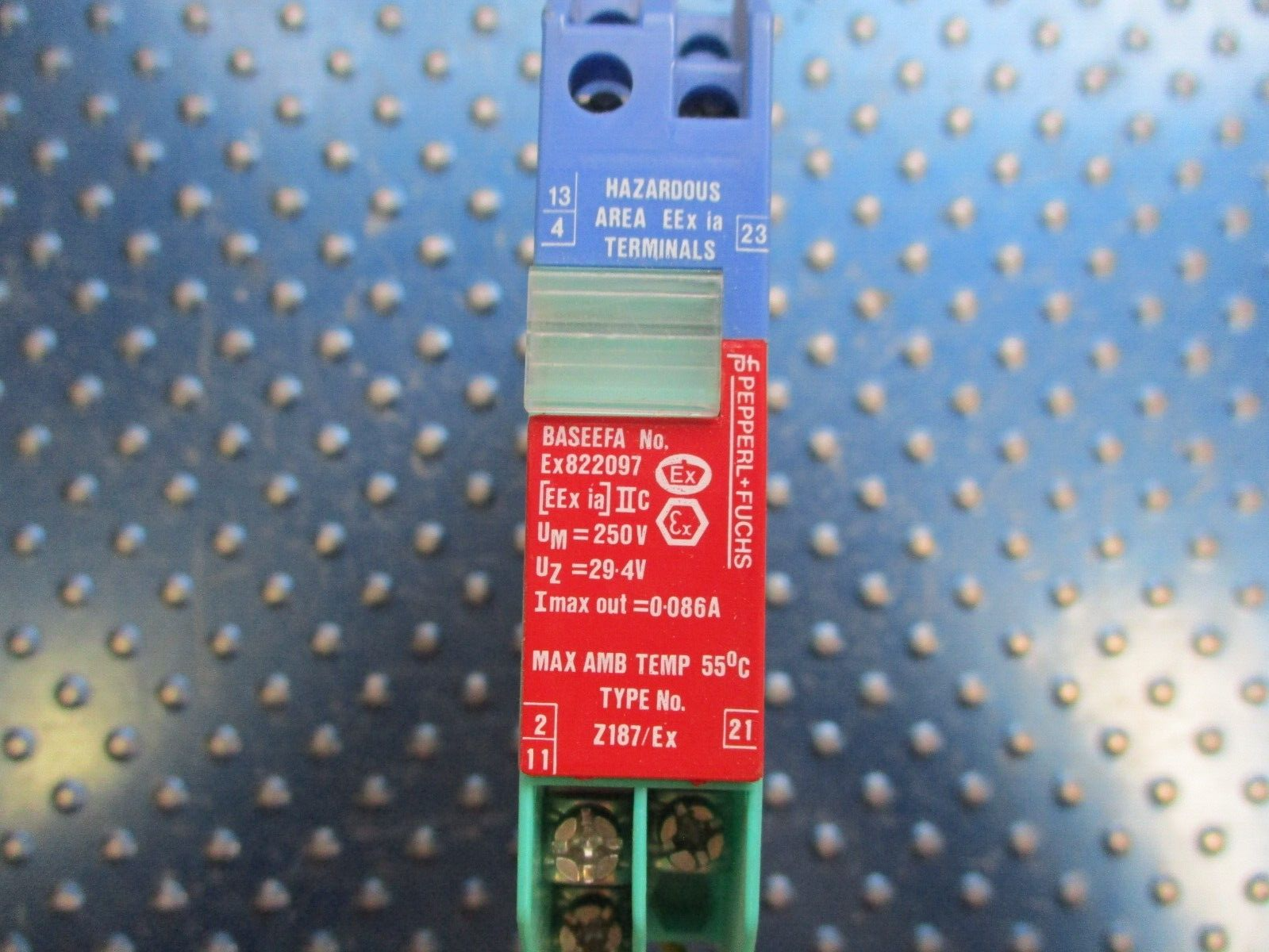 NEW PEPPERL+ FUCHS DIODE RETURN MODULE 28V-300OHMS Z187/EX