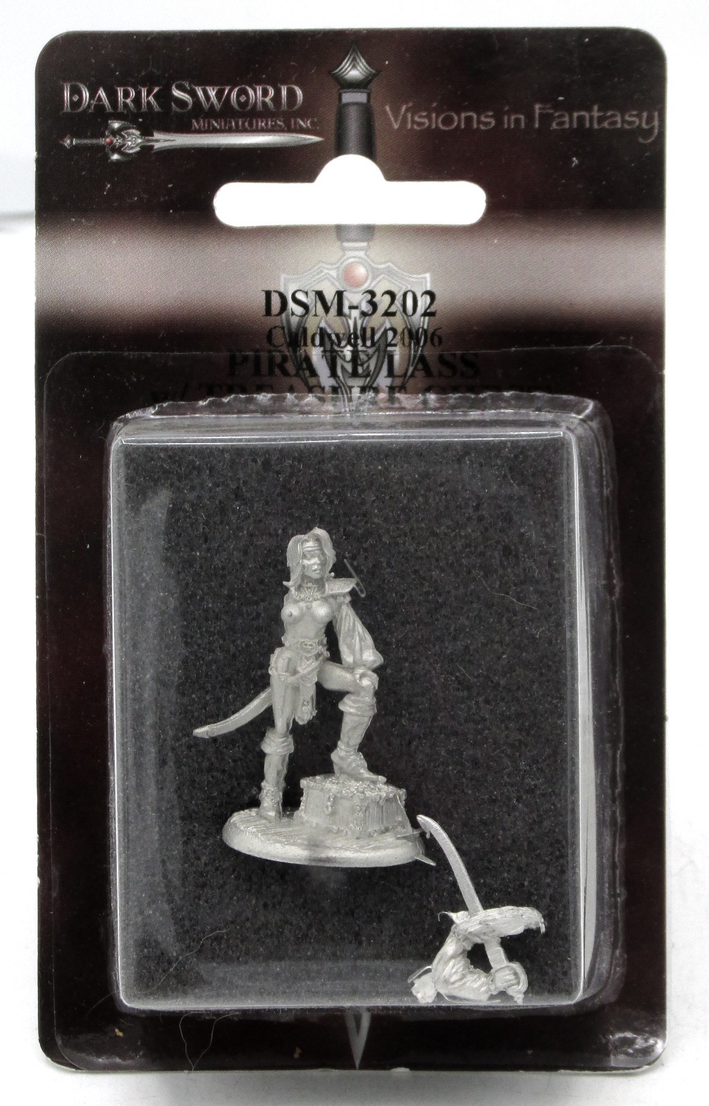 Dark Sword DSM-3202 Caldwell 2006 Pirate Lass with Treasure Chest (Masterworks)