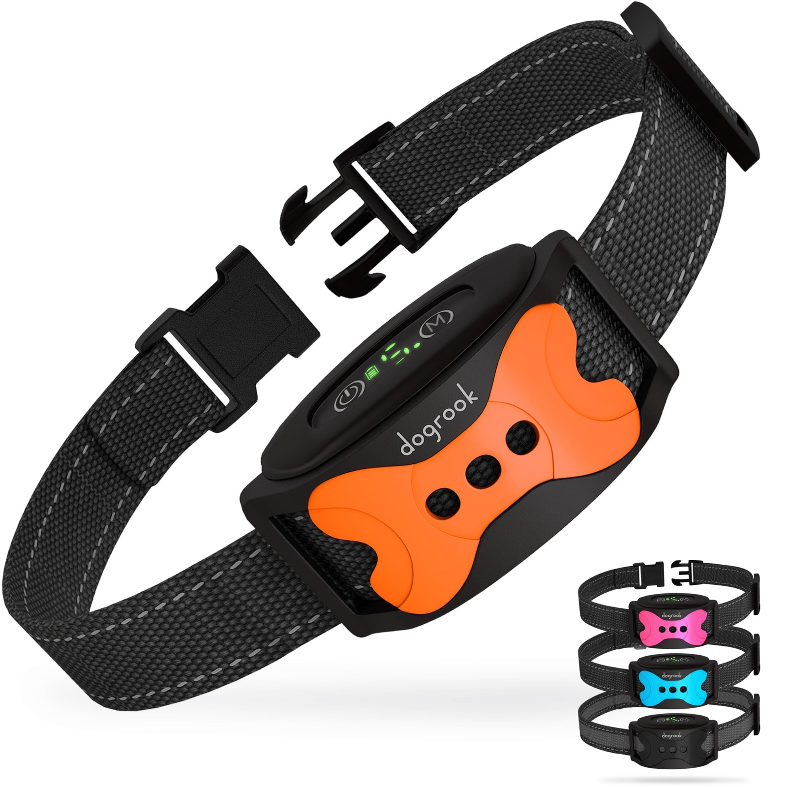 Rechargeable Dog Bark Collar | Collar for Dog Training | Beep & Vibration | N...