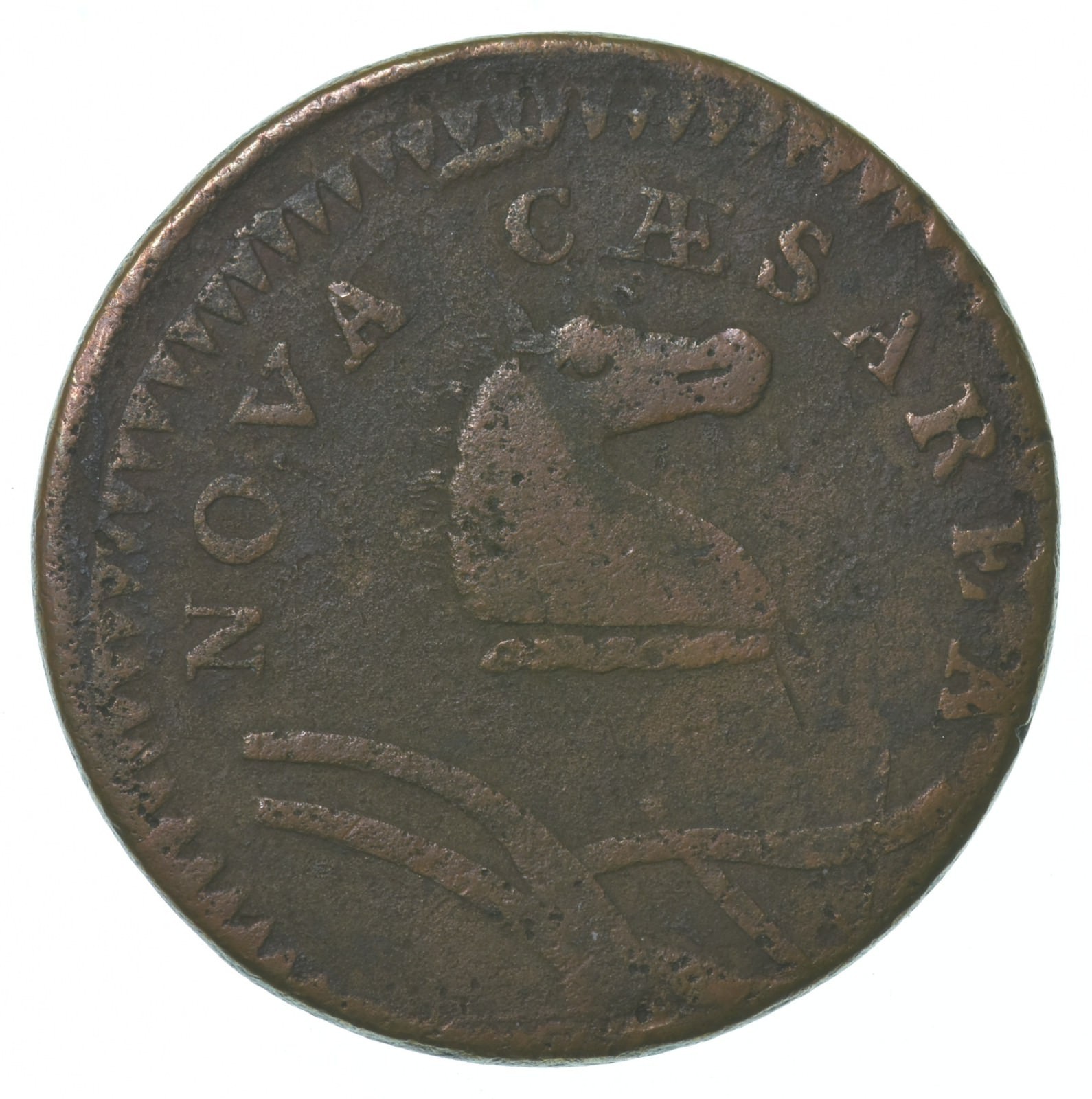 1786 United States Pre-Federal New Jersey Cent 23/P R4 *6367
