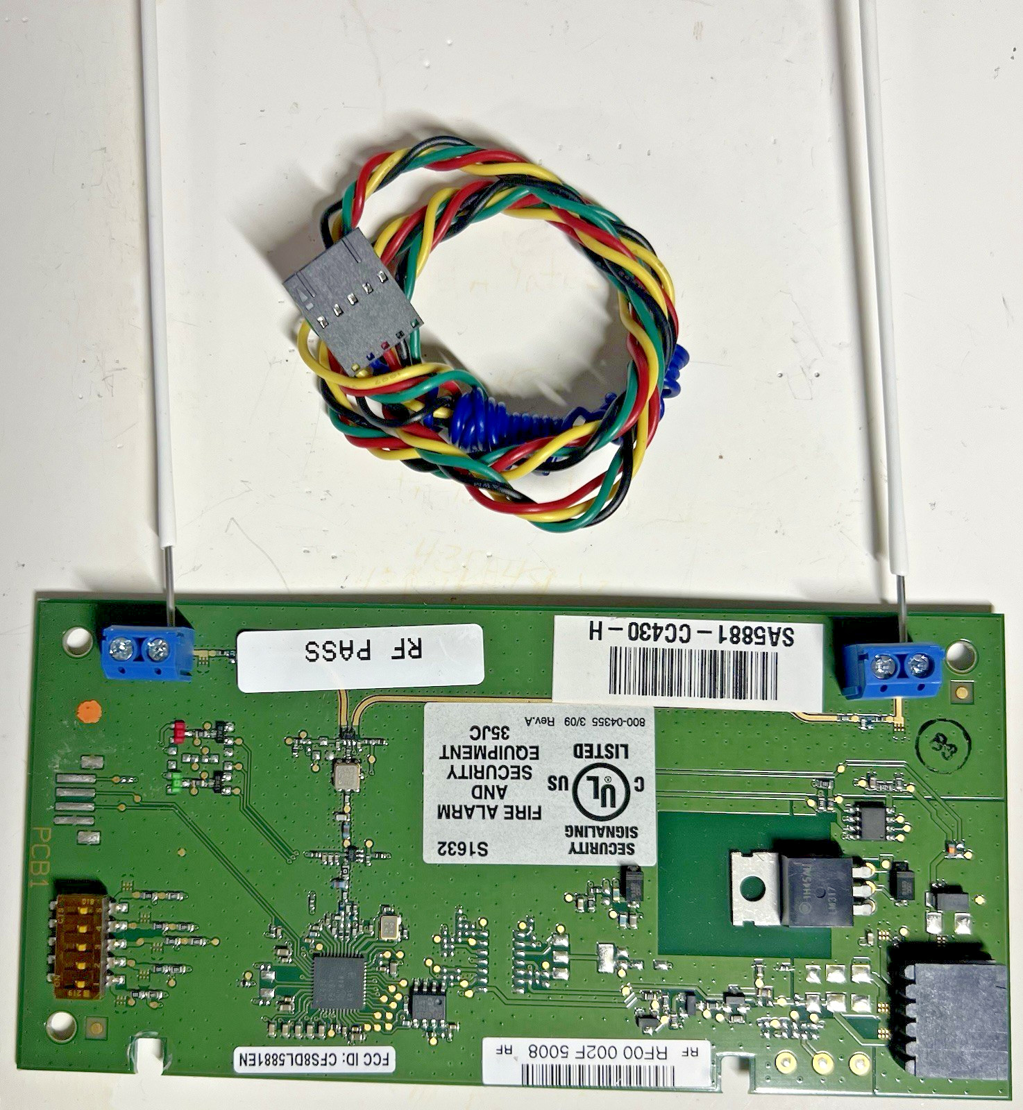 Honeywell Ademco Vista SA5881-CC430-H High End Wireless Receiver with Antennae